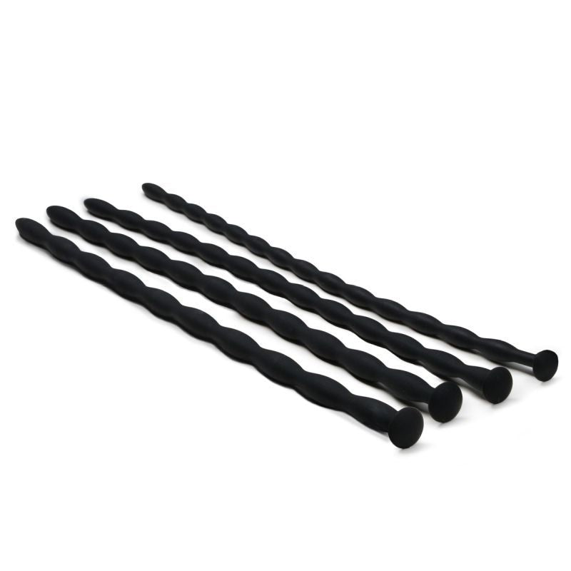 Silicone Dilator Set 30 cm Long – Progression Silicone Dilator Set Black > Sex Toys For Men > Sounding Rods