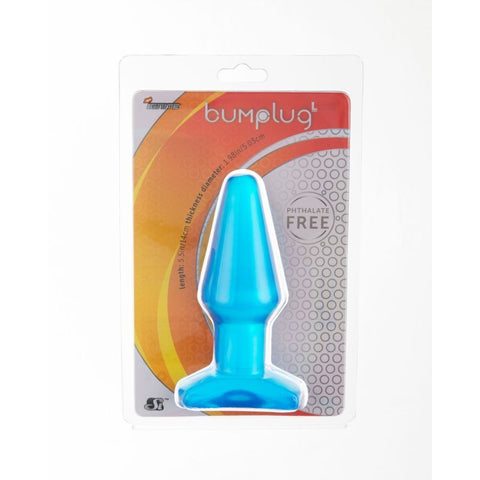 Bum Plug Large (Blue) – Phthalate Free PVC Butt Plug