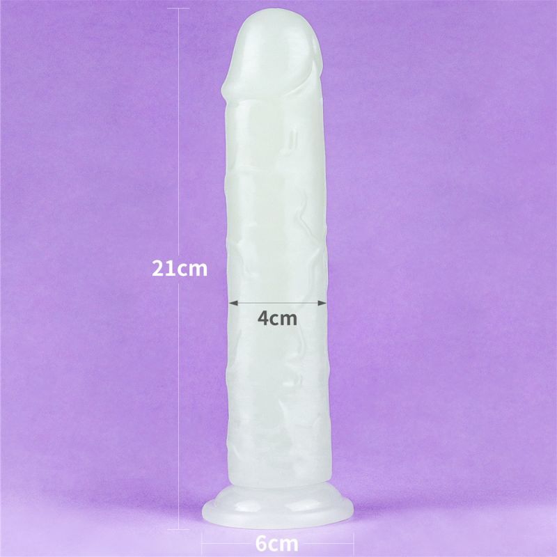 Lumino Play Glow in the Dark Dildo 8 Inch > Dildos > Realistic Dildos
