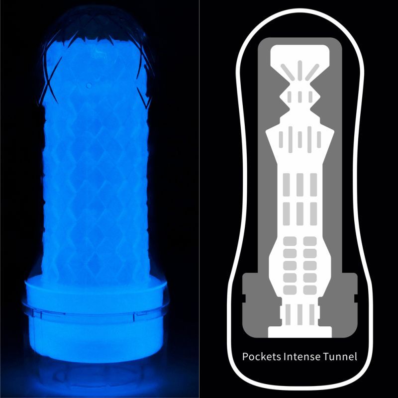 Lovetoy Glow in the Dark Lumino Play – Glow in the Dark Masturbator > Sex Toys For Men > Masturbators > Manual