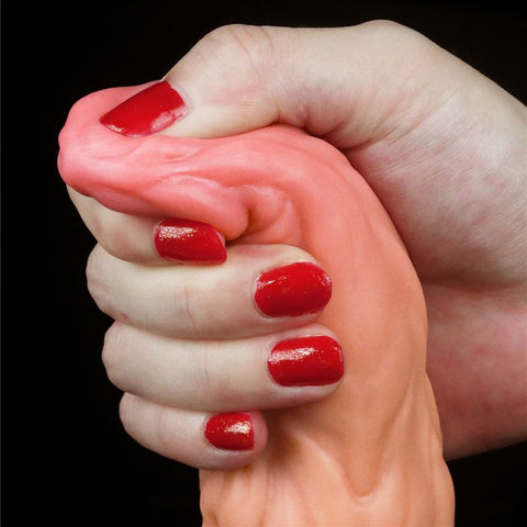 Nature Cock 9.5 Inch Dual Layer Huge Alien Silicone Dildo Fantasy Dongs