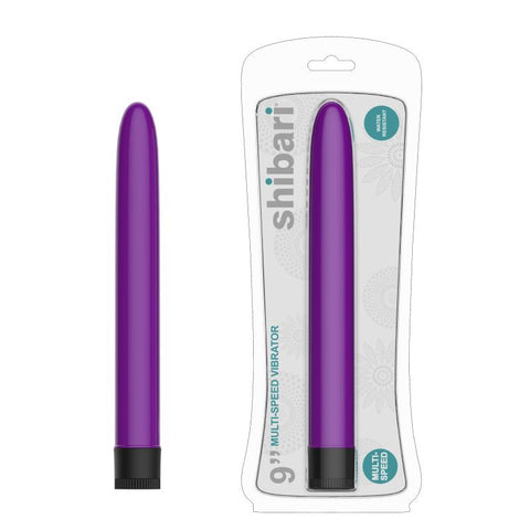 Shibari Multi Speed Vibrator 9 Inch Purple Vibrators