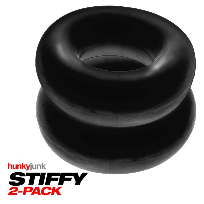Stiffy 2 Piece Bulge Cockrings by HunkyJunk Tar Ice > Cock Ring > Single
