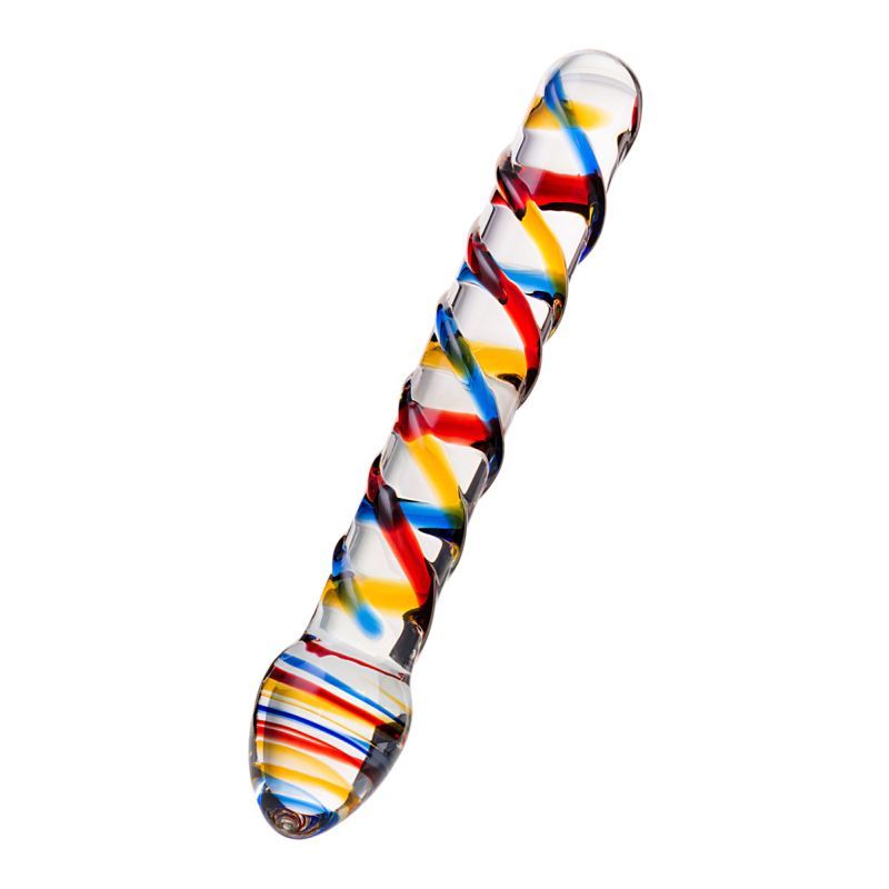 Sexus Glass Dildo Tropicana 19.5 Centimeters Clear > Glass > Dildos