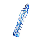 Sexus Glass Dildo Blue Helix 18.7 Centimeters > Glass > Dildos