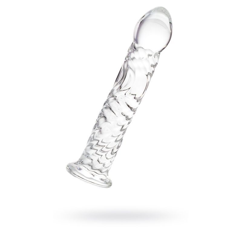 Sexus Glass Dildo Clear 16 Centimeters Body Safe DONGS Glass