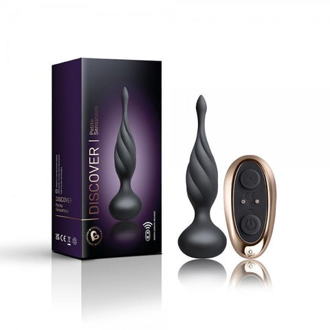 Petite Sensation Discover (Black) – Remote-Controlled Butt Plug > Anal Range > Butt Plugs