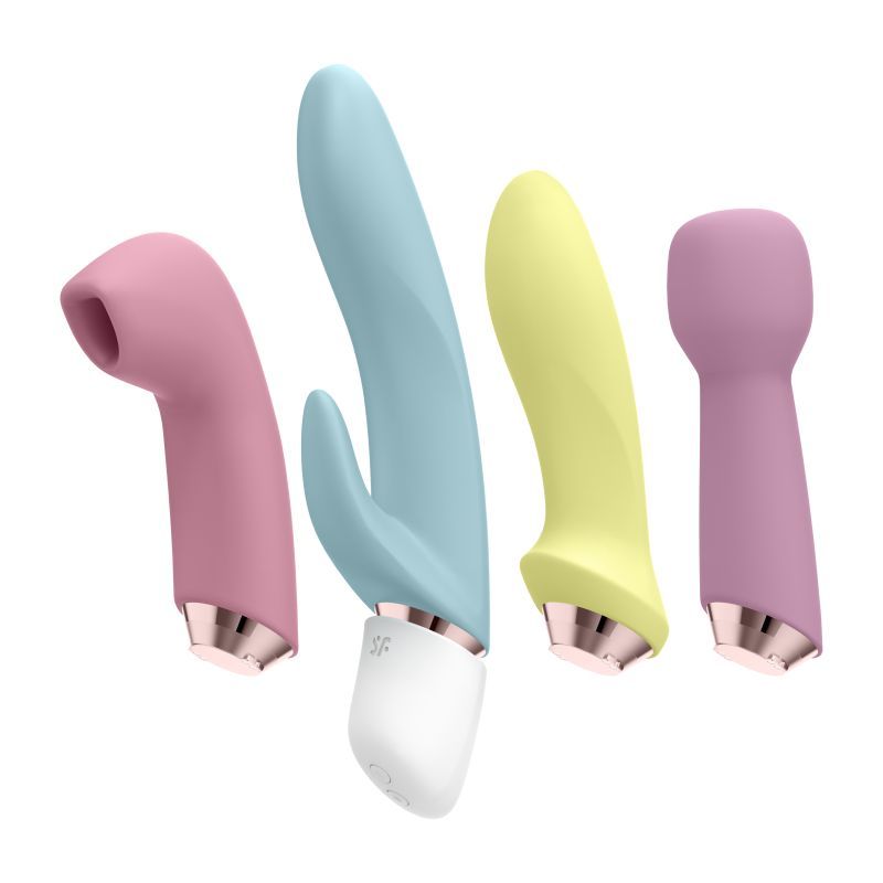Satisfyer Marvelous Four – USB Rechargeable 4-in-1 Vibrator > Sex Toys For Ladies > Air Pulsation