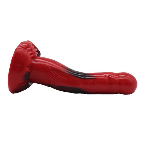 Sea Dog Dildo Red 24.2cm Long 5.5cm Wide Fantasy Dongs