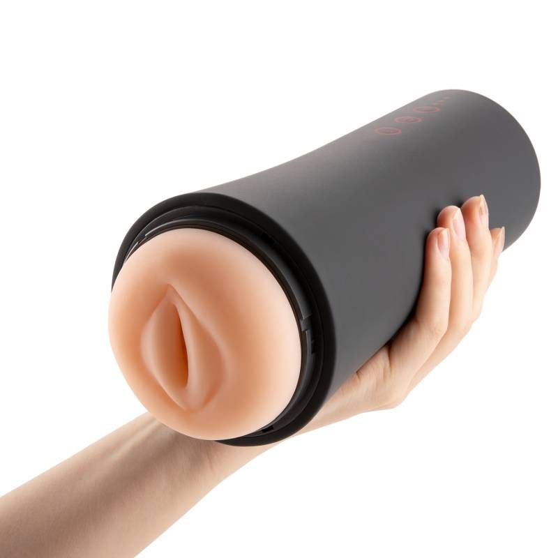 Inscup 2 USB Heating Masturbator – Automatic Heating Male Masturbator Black > Sex Toys For Men > Masturbators > Vibrating Main image