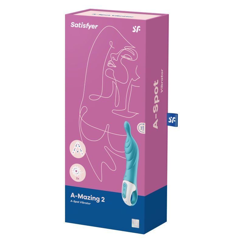 A-Mazing 2 Vibrator – Rechargeable Silicone A-Spot Vibrator > Sex Toys For Ladies > G-Spot Vibrators