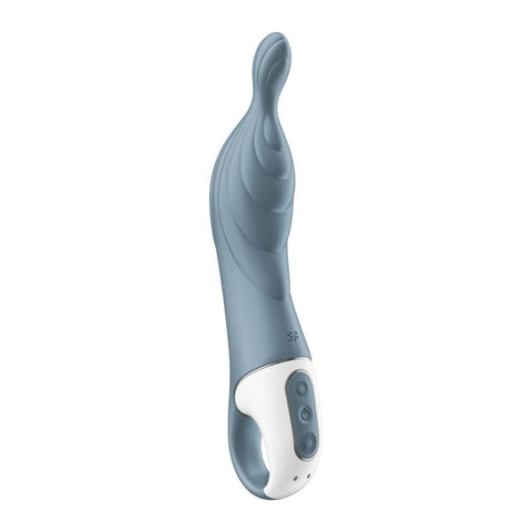 A-mazing 2 Vibrator Grey for A-Spot Stimulation 10 Inch > Sex Toys For Ladies > G-Spot Vibrators