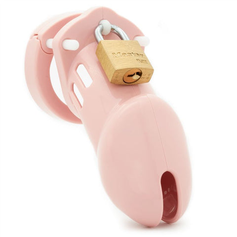 Cockcage CB-6000 Pink 3.25 Inch Chastity Cage > Bondage Gear > Male Chastity
