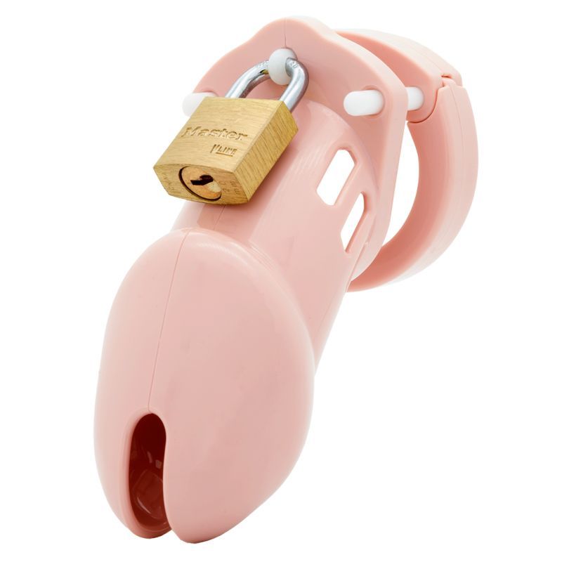 Cockcage CB-6000 Pink 3.25 Inch Chastity Cage > Bondage Gear > Male Chastity