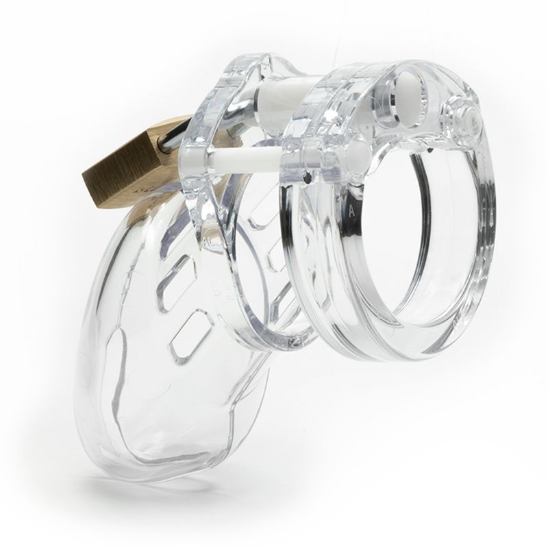 Cockcage CB-6000S Clear 3.25 Inch Medical-Grade Chastity Cage > Bondage Gear > Male Chastity