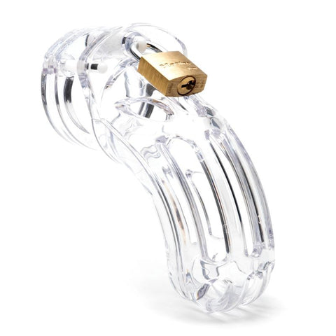 Cockcage The Curve Clear Chastity Device 9.5cm x 3.8cm > Bondage Gear > Male Chastity