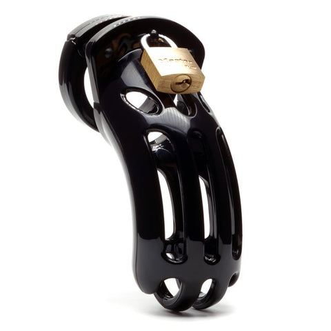 Cockcage The Curve Black Chastity Device 9.5cm x 3.8cm Cages