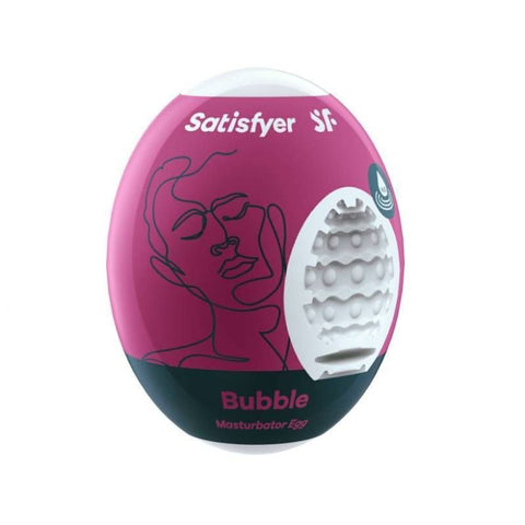 Satisfyer Masturbator Egg Bubble Compact Pleasure Device Strokers - Cup|Egg