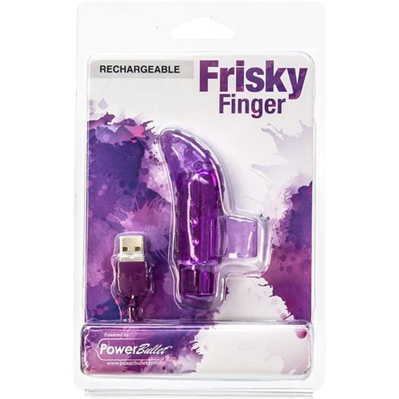 Frisky Finger Purple Vibrator for Pleasure > Sex Toys For Ladies > Finger Vibrators