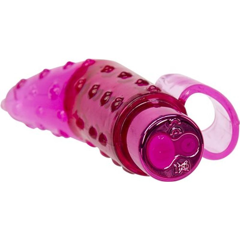 Frisky Finger Rechargeable Pink Vibrator for Couples Finger Stimulator