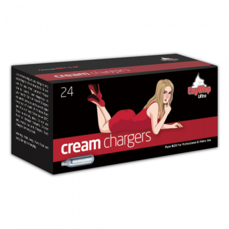Ezywhip Ultra Cream 8g N2O Chargers Pack of 24 Default Title > Novelties > Party Supplies