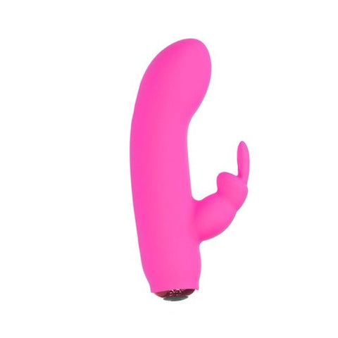 Alices Bunny Rechargeable Bullet with Rabbit Sleeve Pink VIBRATORS-RABBIT