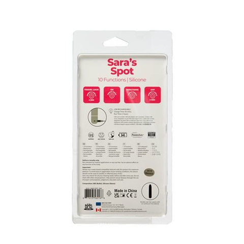 Power Bullet Sara’s Spot Vibrator Pink for G-Spot Pleasure > Sex Toys For Ladies > G-Spot Vibrators