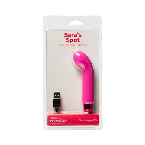 Power Bullet Sara’s Spot Vibrator Pink for G-Spot Pleasure > Sex Toys For Ladies > G-Spot Vibrators