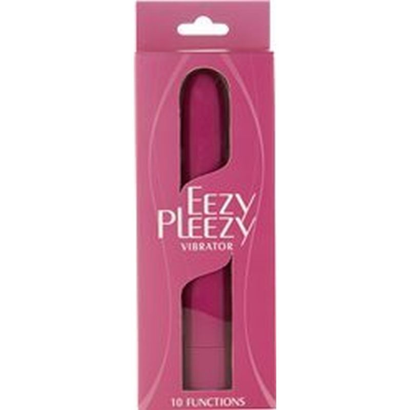 Eezy Pleezy 10 Speed 18cm Bullet Vibrator in Pink > Vibrators > Mini Vibrators