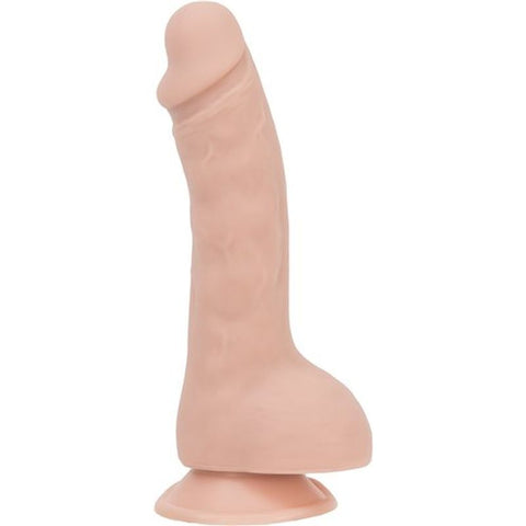Brad 7.5in Dong Beige - Realistic Silicone Pleasure Tool Dongs Realistic