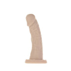Edward 6 Inch Dong Dildo – Curved G-Spot Silicone Adult Toy Beige > Dildos > Realistic Dildos