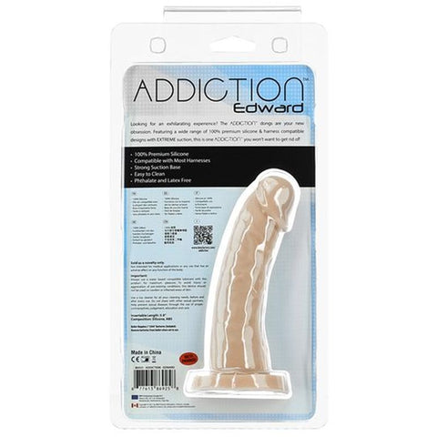 Edward 6 Inch Beige Dong Dildo for G-Spot Stimulation > Dildos > Realistic Dildos