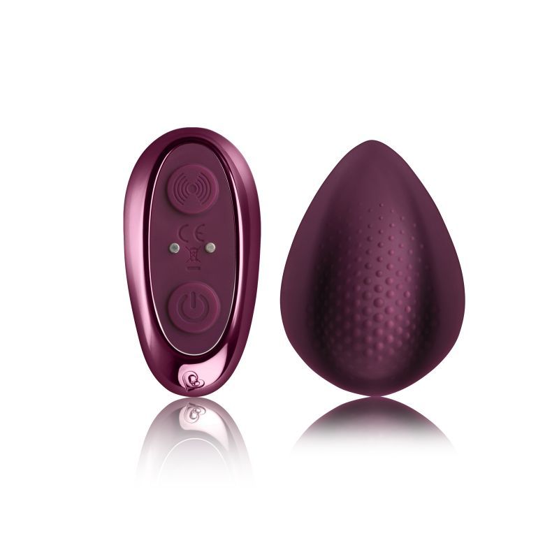 Knickerbocker Glory Panty Vibe – Discreet Contoured Petal-Shaped Personal Massager > Sex Toys For Ladies > Panty Vibes