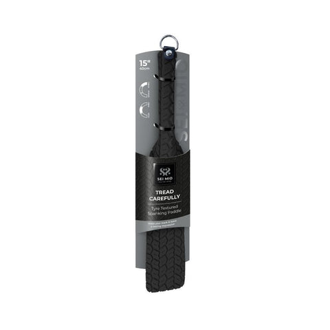Tyre Paddle Large Black - Double-Sided Vegan Spanking Tool Default Title Whips & Paddles