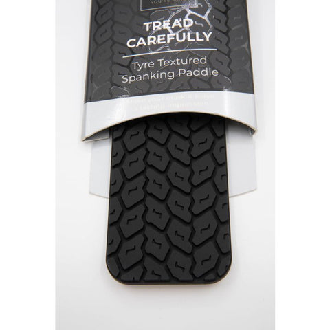 Tyre Paddle Large Black - Double-Sided Vegan Spanking Tool Whips & Paddles