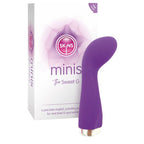 Skins Minis The Sweet G Compact Rechargeable Curved G-Spot Vibrator Travel Size Purple > Sex Toys For Ladies > G-Spot Vibrators