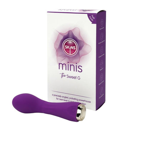 Skins Minis - The Sweet G Compact Vibrator for Travel > Sex Toys For Ladies > G-Spot Vibrators