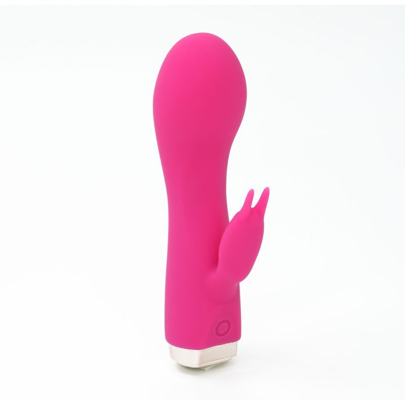 Skins Minis - The Bijou Bunny Mini Vibrator 4 Inches Pink VIBRATORS-RABBIT