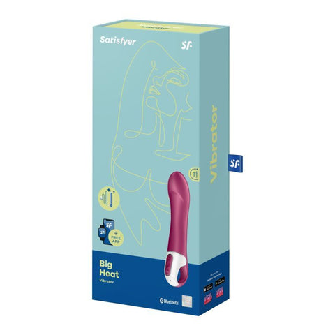 Satisfyer Big Heat Warming G-Spot Vibrator 7.9 Inches > Sex Toys For Ladies > G-Spot Vibrators