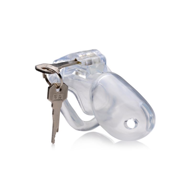 Clear Captor Chastity Cage Large > Bondage Gear > Male Chastity