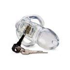 Clear Captor Chastity Cage Small Transparent Clear Small > Bondage Gear > Male Chastity