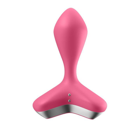 Satisfyer Game Changer Vibrating Anal Plug in Pink Butt Plugs - Vibrating