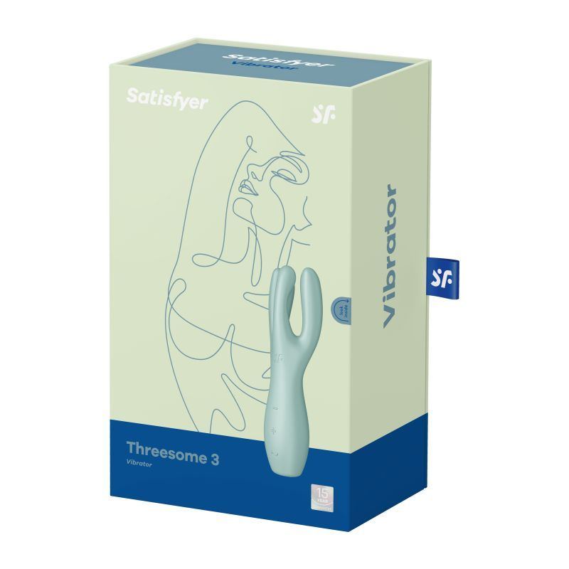 Satisfyer Threesome 3 Lay-On Vibrator – Waterproof External Silicone Vibrator > Vibrators > Vibrating Pads