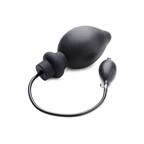Ass Pand Large Inflatable Silicone Plug Black Butt Plugs