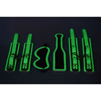 Kink In The Dark Glowing Bondage Set Fluorescent Green > Bondage Gear > Bondage Kits