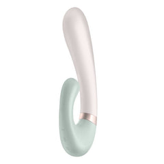 Satisfyer Heat Wave Connect App Warming Rabbit Vibrator Mint