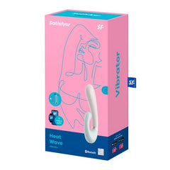 Satisfyer Heat Wave Connect App Warming Rabbit Vibrator Mint