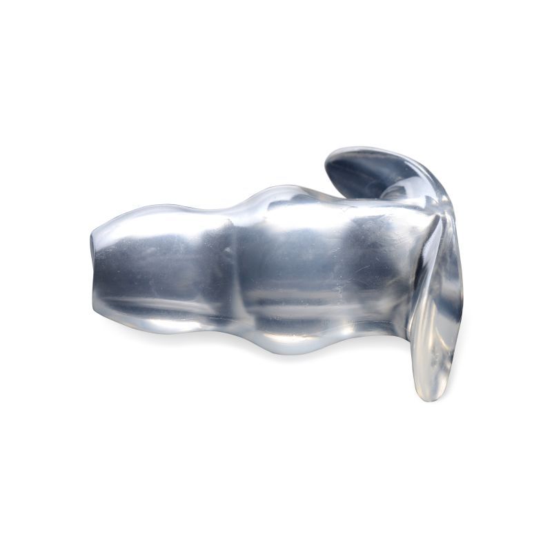 Clear View Hollow Anal Plug Large – Flexible Hollow Tunnel Butt Plug Clear Large > Anal Range > Tunnel and Stretchers Main image