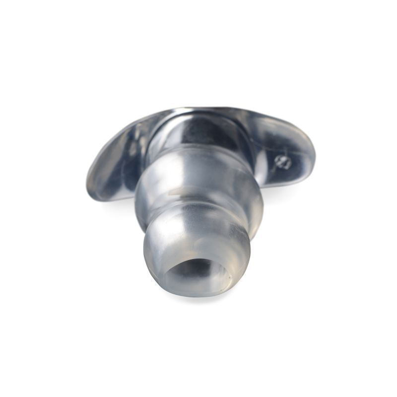 Clear View Hollow Anal Plug Large – Flexible Hollow Tunnel Butt Plug Secondary image