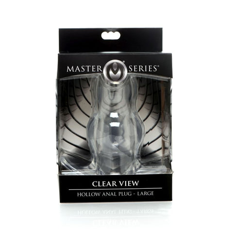 Clear View Hollow Anal Plug Large – Flexible Hollow Tunnel Butt Plug > Anal Range > Tunnel and Stretchers